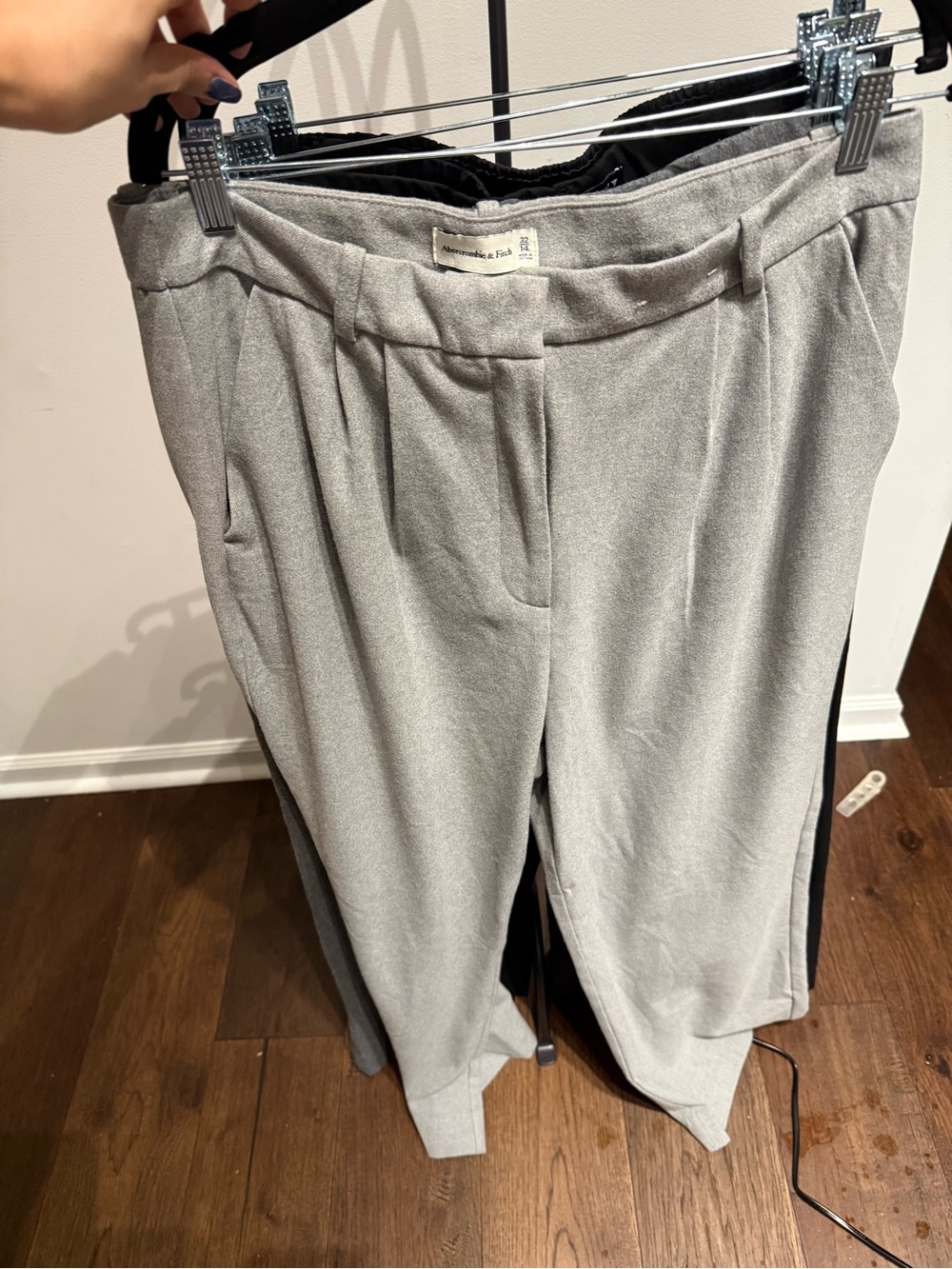 Abercrombie & Fitch Heather Gray Casual Pants